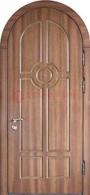 Арочная дверь с отделкой массивом ДА-35 в Воронеже