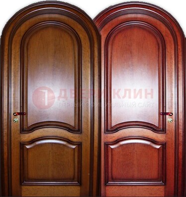 Входная арочная дверь МДФ внутри ДА-5 для сельского дома в Павловском Посаде