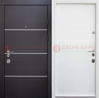 Входная металлическая дверь с МДФ панелью внутри ДМ-202 в Павловском Посаде