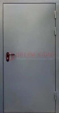 Серая противопожарная дверь ДПП-20 в Павловском Посаде