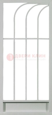 Современная железная решетчатая дверь ДР-39 в Павловском Посаде