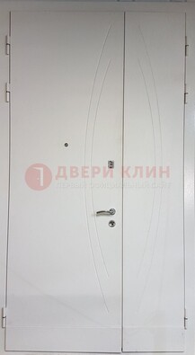 Белая тамбурная дверь ДТМ-31 в Павловском Посаде