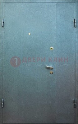 Серая тамбурная дверь ДТМ-34 в Павловском Посаде